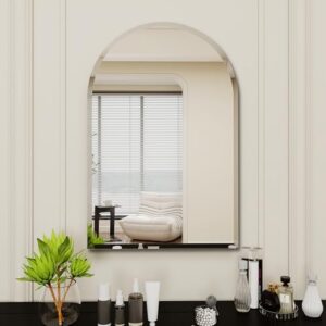 Arched Frameless Mirror