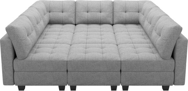Belffin Modular Sectional Sleeper Sofa - Image 4