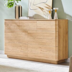 ACCOHOHO Modern 7 Drawer Dresser