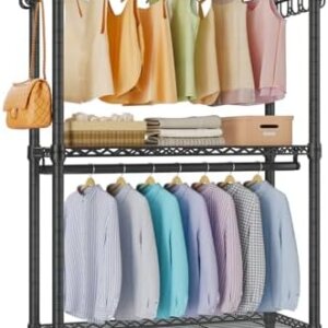 Medium Rolling Clothes Rack