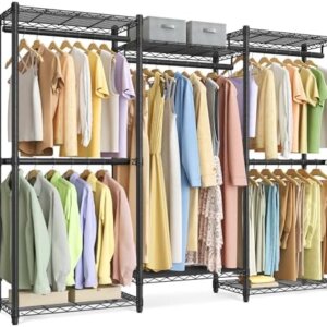 SONGMICS Heavy-Duty Clothes Rack