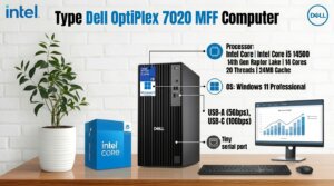 Type Dell OptiPlex 7020 MFF Computer