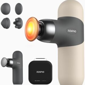 RENPHO Mini Thermal Massage Gun with Heat