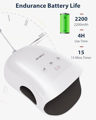 CINCOM Hand Massager 3 massage modes- Cordless Hand Massager with Heat and Compression - Image 5