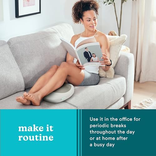 HoMedics Heated Shiatsu Massage Pillow for Neck, 2.5-hour charge time, Back and Shoulder Pain. - Image 7