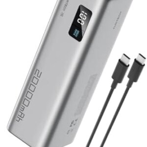 CUKTECH 15 SE Power Bank 20000mAh 65W Laptop Charger, 3-Port USB C Portable Charger, PD 3.0 Fast Charging External Battery Pack for iPhone 16/15/14 Series, Samsung, MacBook, Dell, Steam Deck, and More : Cell Phones & Accessories