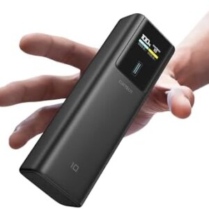 CUKTECH 100W Power Bank, 10000mAh Portable USB C Charger with Smart TFT Display, PD3.0 Fast Charging Compatible iPhone 16/15 Series, Samsung Galaxy S24/S23, iPad Air/Pro, MacBook, Dell etc. : Cell Phones & Accessories