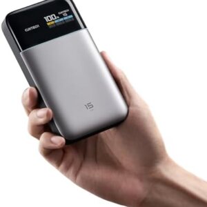 CUKTECH 15 Air Power Bank, 15,000mAh Slim Portable Charger, 65W Fast Charging, 3-Port Battery Pack for Laptop & Phone, for Mobile Office/Business Trip, for MacBook, iPhone, Samsung, Google Pixel : Cell Phones & Accessories