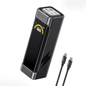 AOHI 170W Laptop Power Bank 25200mAh Portable Fast Charger (90.72wh), Airline-Compliant, 100W PD 3.0 Large Battery Pack The Black Warrior for MacBook, iPad,iPhone 17 Pro Max,Galaxy,Steam Deck, Grey : Cell Phones & Accessories