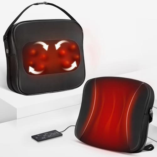 2-in-1 Back Massager with Heat
