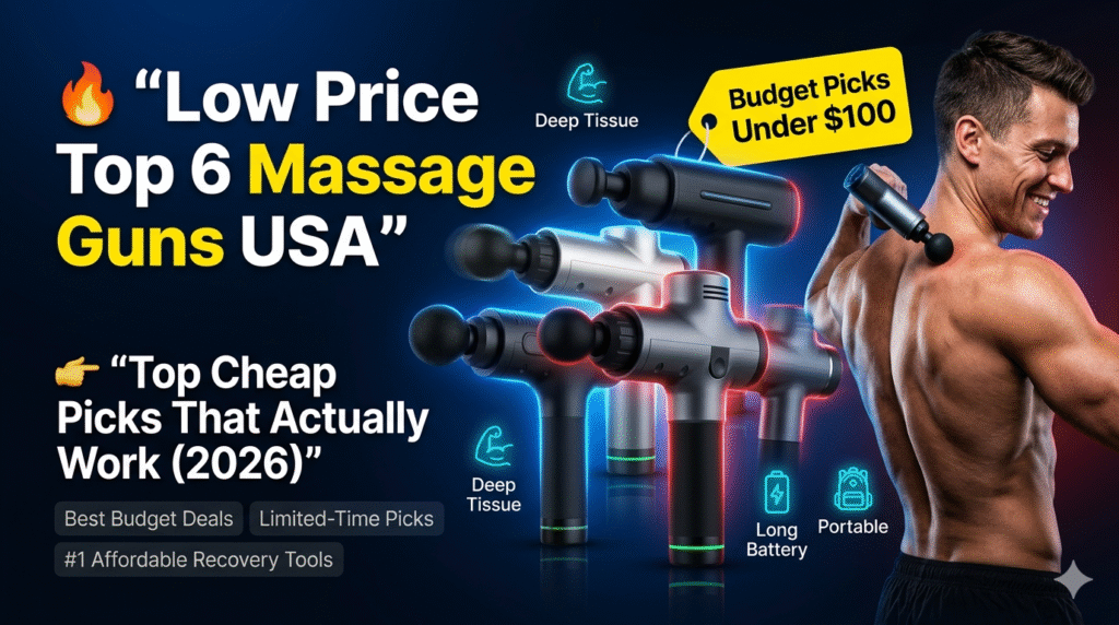 Low Price Top 6 Massage Guns USA