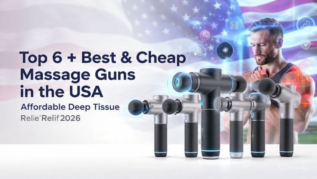 Top 6 Best & Cheap Massage Guns in the USA
